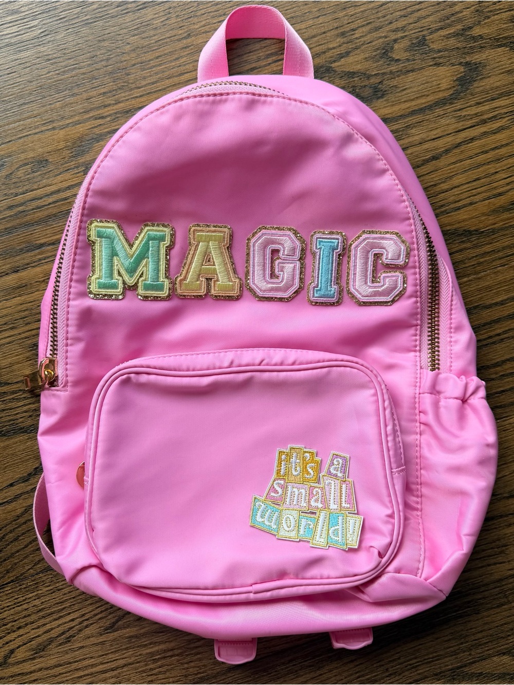 Stoney Clover x Target backpack with patches